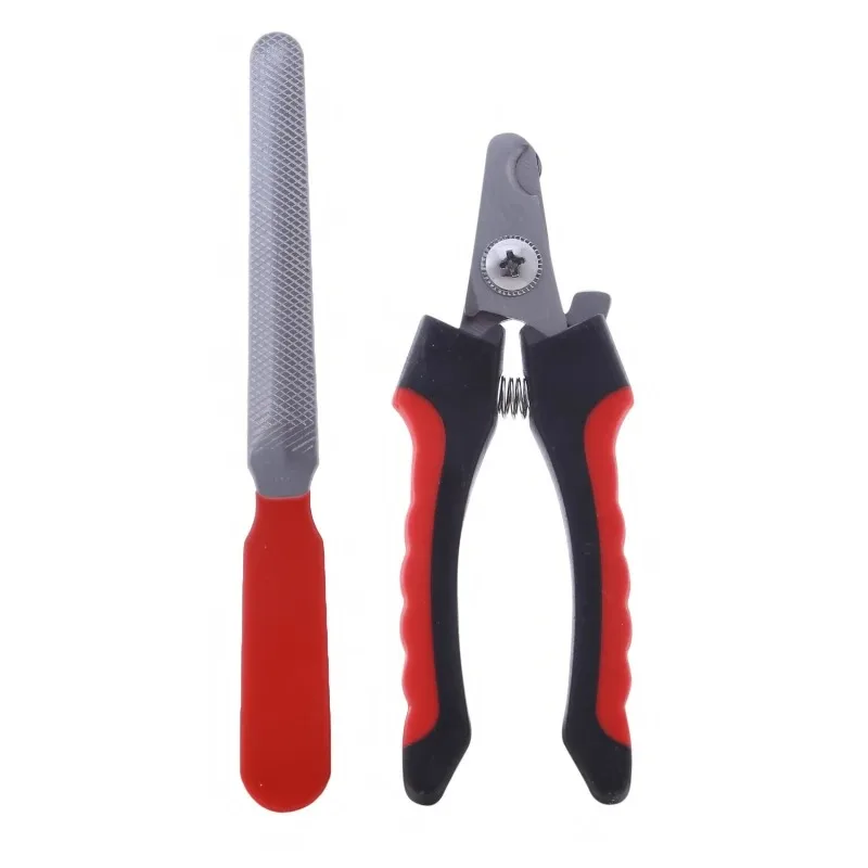 Cortauñas para mascotas con hoz, cortaúñas para perros grandes, tijeras de aseo de acero inoxidable, cortauñas multifuncional para gatos de peluche - imagen 4