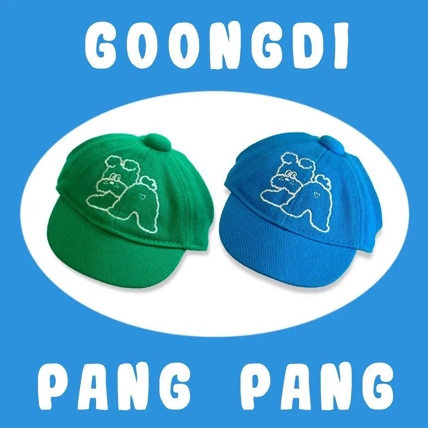 Gorra de béisbol bordada con contraste para perros pequeños, sombrero versátil de sarga de algodón, accesorios para cachorros, disfraz para mascotas - imagen 2