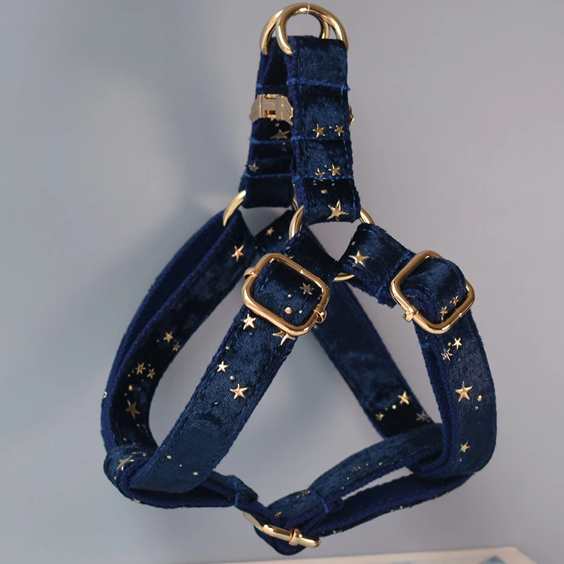 dog harness(Gold)