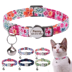 Collar ajustable con campana para gato - Rosa