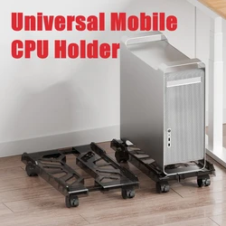 Soporte de torre para PC con ruedas - elevador de suelo, estable