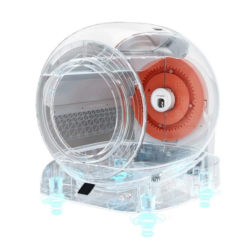 Caja de arena inteligente para gatos, arenero autolimpiante para gatos, desodorización, inodoro eléctrico a prueba de salpicaduras, productos automáticos para mascotas grandes - imagen 3