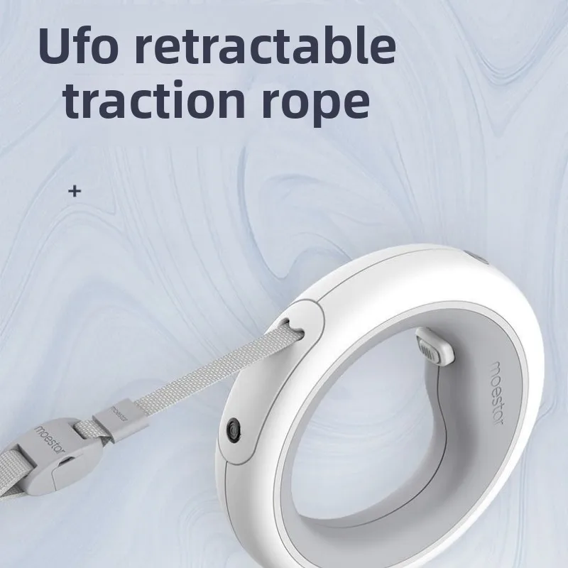 Correa para mascotas con luz, retráctil automático de 2,6 metros para caminar, gatos, perros, cables de viaje para mascotas, productos, accesorios para caminar para cachorros