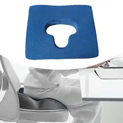 Cojín para dolor de cama, cojín para coxis multiusos para sentarse durante mucho tiempo, almohadilla de diseño hueco reutilizable, cojín para glúteos para hombres, mujeres y personas mayores