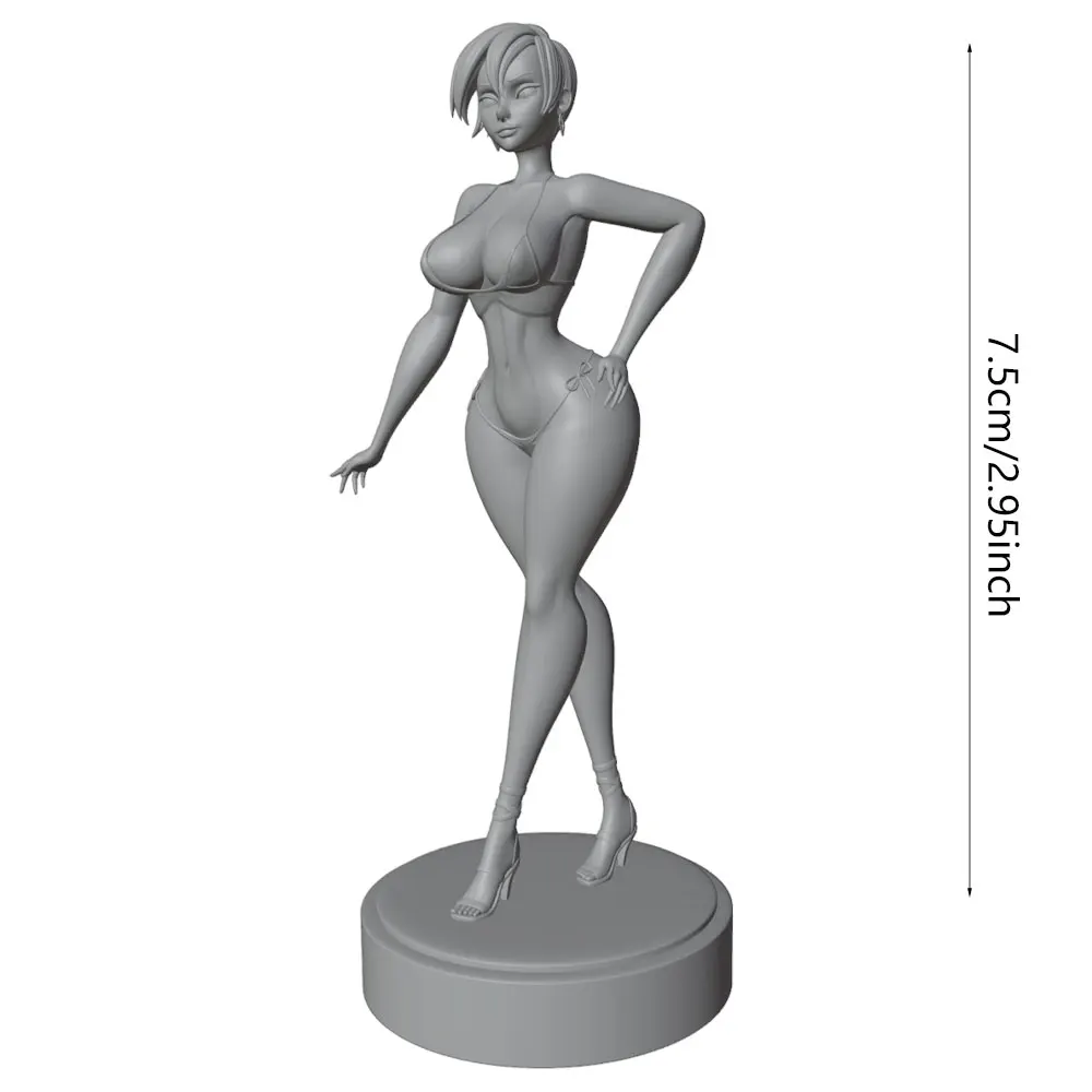 Figura de resina para gatos y perros, coleccionismo kit modelo - imagen 2