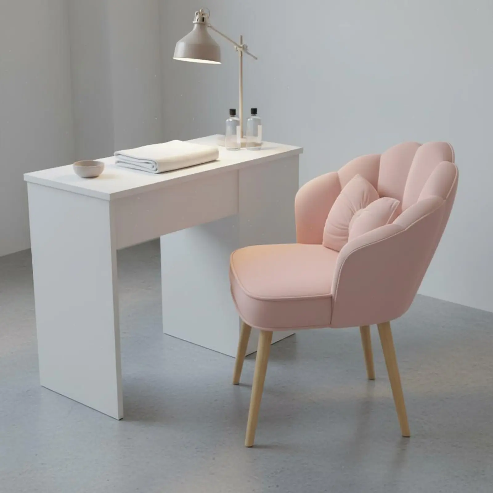 Silla de tocador giratoria de tapicería suave para gatos y perros - imagen 4