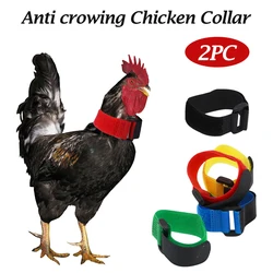 Collar ligero anti corte para gallinas y aves de corral, ajuste cómodo