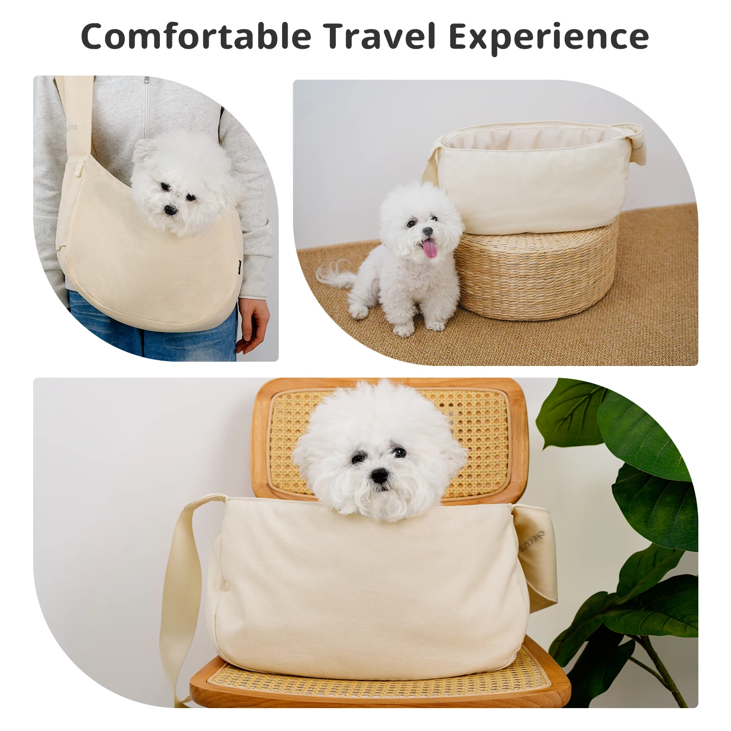 Mochila transportadora plegable para mascotas ONECUTE, bolsa de viaje para perros pequeños y gatos, para Chihuahua, Yorkshire, cachorro, exterior, interior, visita veterinaria - imagen 5