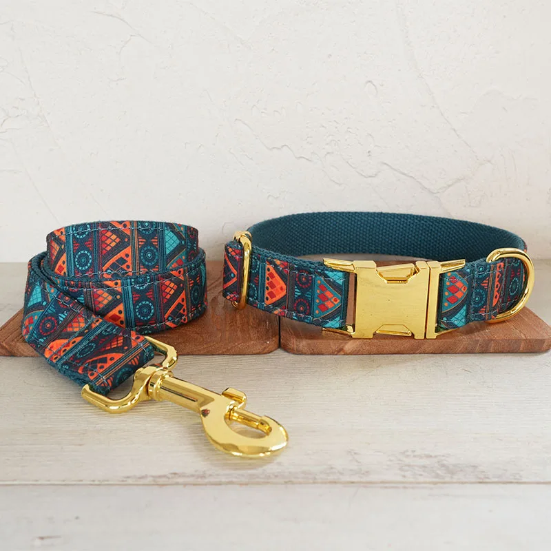 Dog Collar Leash Set