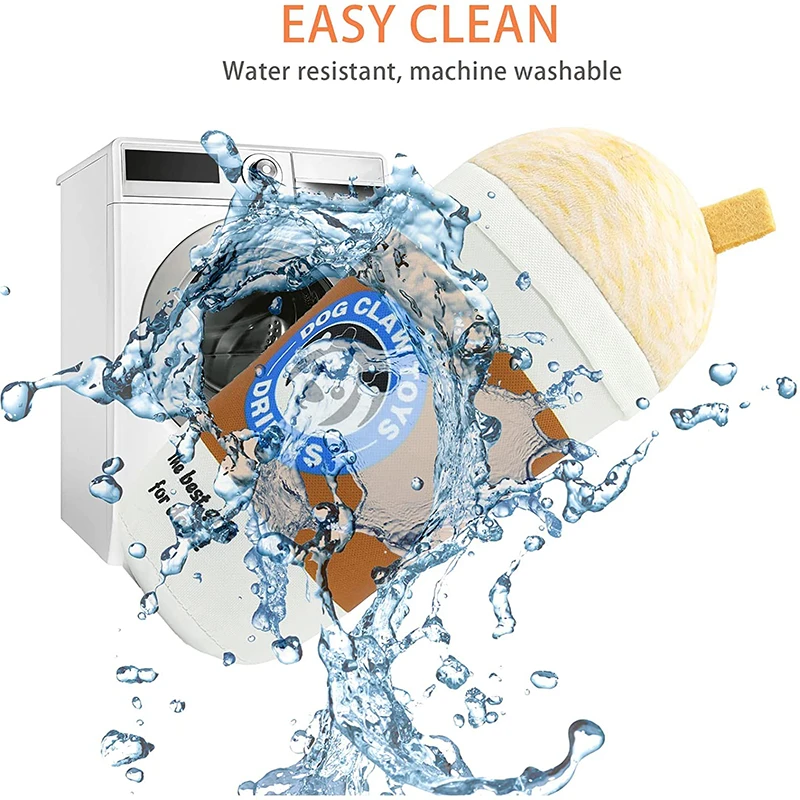 Juguete chirriante para masticar mascotas, juguete de pana de felpa para dentición, suministros de entrenamiento para perros pequeños - imagen 4