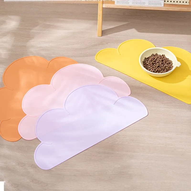 Cuenco de silicona para alimentación de mascotas, tapete para comida para perros y gatos, antiadherente, impermeable, almohadilla de alimentación para alimentos para mascotas, bandeja alimentadora para cachorros, mantel individual con cojín de agua - imagen 4