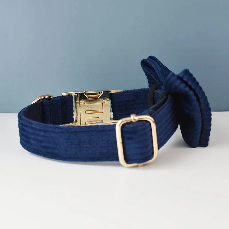 Collar para perro con grabado gratis, Collar con etiqueta de identificación para cachorros, collares con placa con nombre antipérdida para perros grandes y pequeños, pana de Metal personalizada 01 - imagen 2