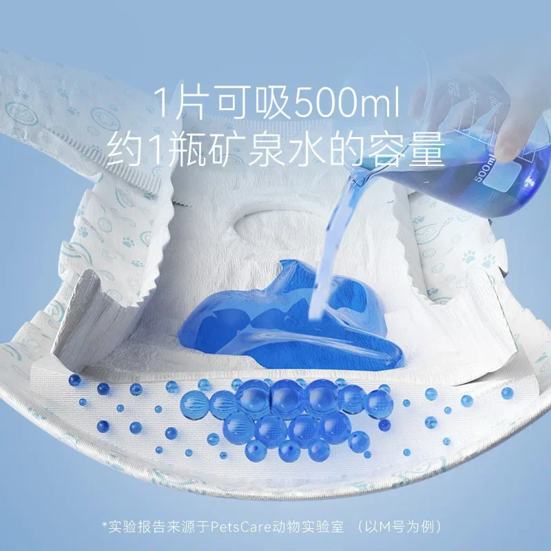 Productos para mascotas, pañales para mascotas, pantalones fisiológicos para perros masculinos, servilleta sanitaria para perros y mujeres - imagen 3