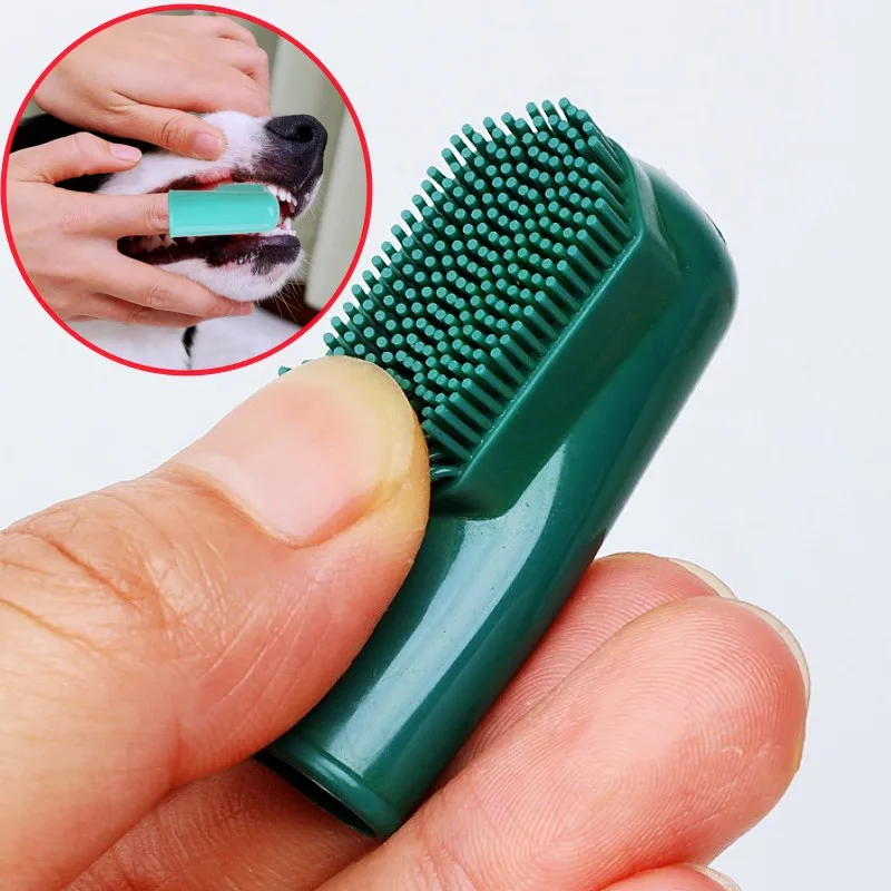 Cepillo de dientes para perros, 2 uds., cepillo de dientes para el cuidado bucal, limpieza de dientes de perros, juego de cepillos de dientes para gatos, cepillos de dientes para perros, juego de 2 uds, productos para mascotas