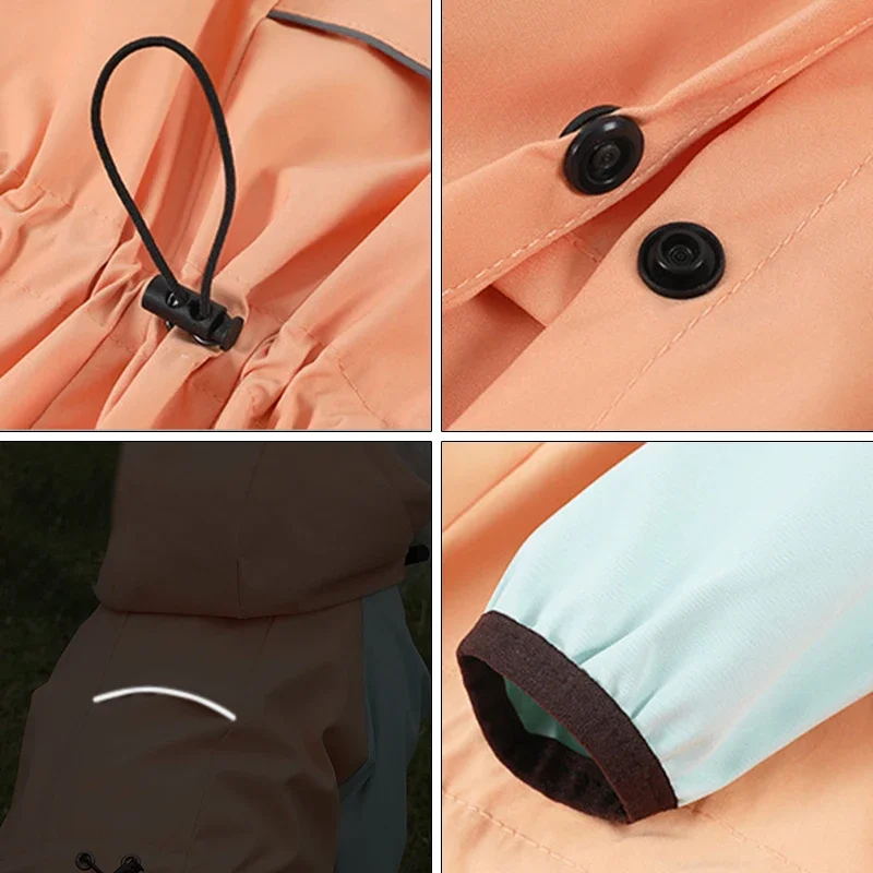 Mono impermeable para mascotas, chubasquero para perros pequeños, Schnauzer, Yorkshire, cachorro, moda - imagen 5