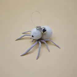 Juguete de varita araña para gatos con cabeza de repuesto de silicona