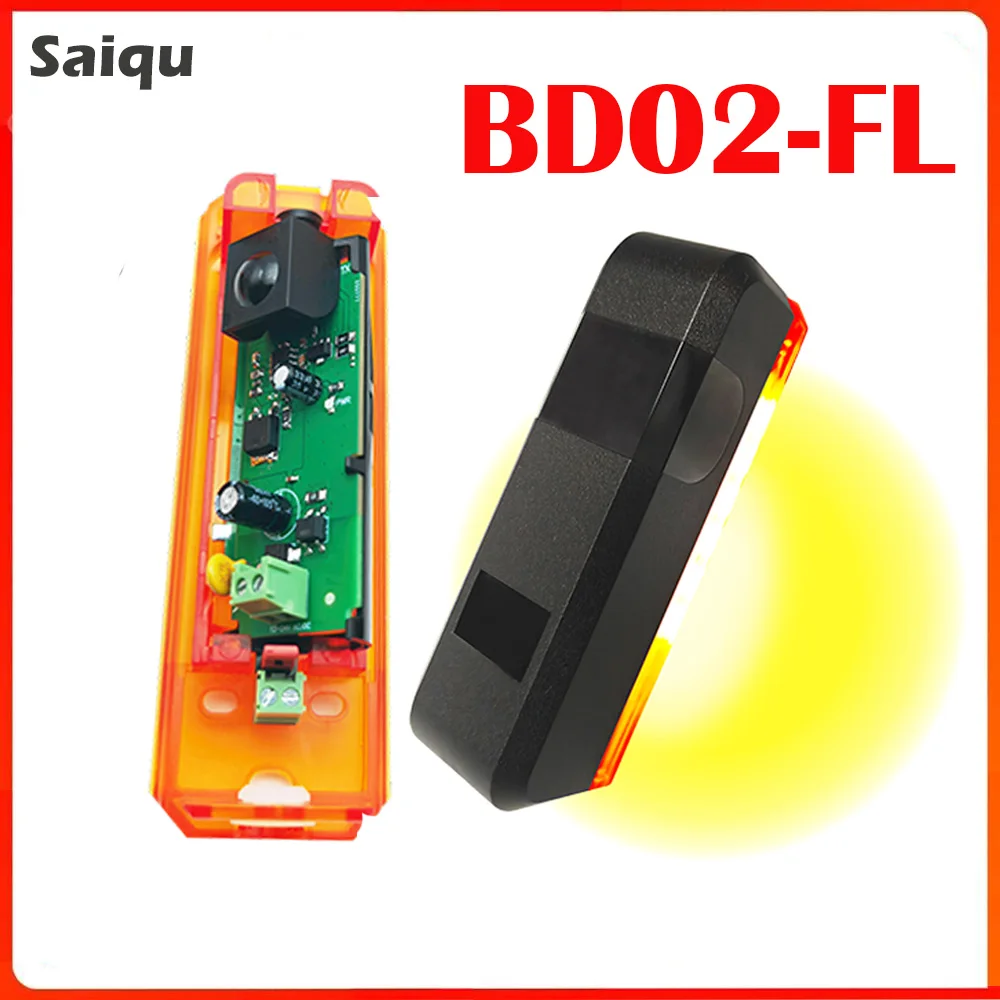 Sensor infrarrojo de seguridad para puerta de garaje 12-24V – Fotocélula réflex