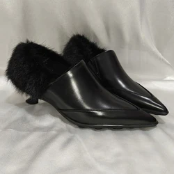 Botas de cuero para perros y gatos – calzado elegante de otoño