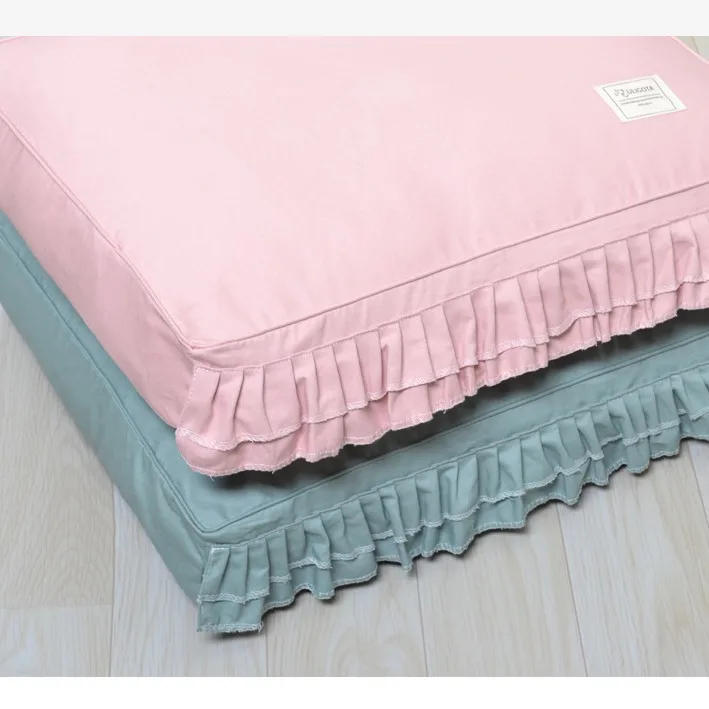 Cama nido lavable con borde ondulado para perros mini y gatos - imagen 4