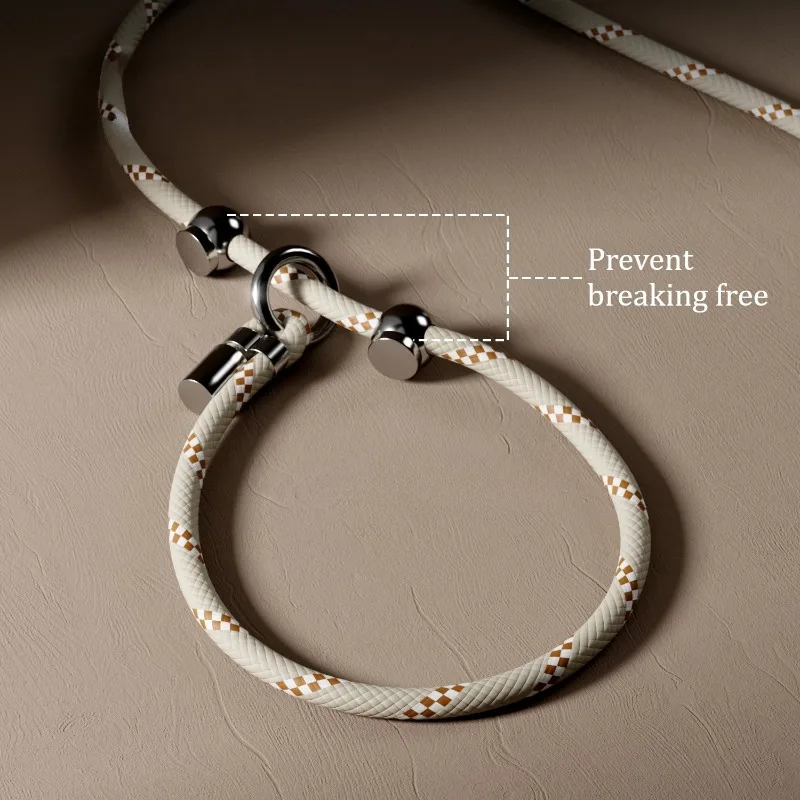 Correa creativa para perro, Collar fuerte para perro, correas antitiramiento, accesorios para perros, cordón para perros pequeños y grandes, productos de entrenamiento para mascotas - imagen 5