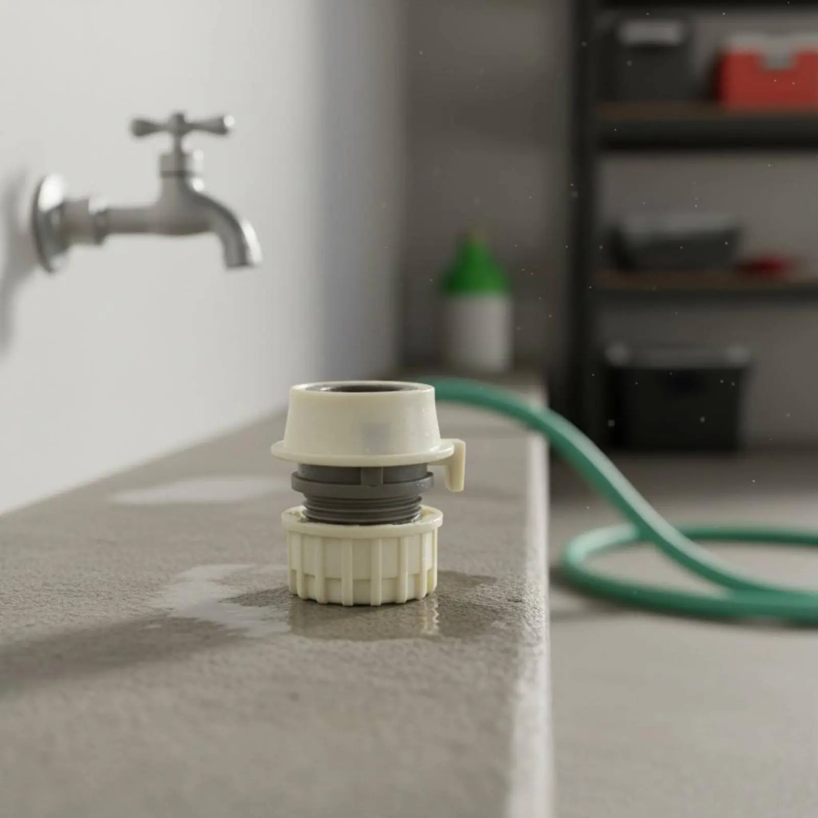 Conector manguera para jardín – Adaptador grifo sin herramientas - imagen 2
