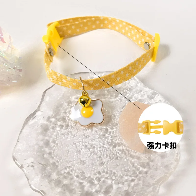 Nuevo Collar ajustable para gatitos con corte de campana, collares para gatos, Collar para gatos separables, Collar para cachorros, suministros para gatos, accesorios para gatos - imagen 5