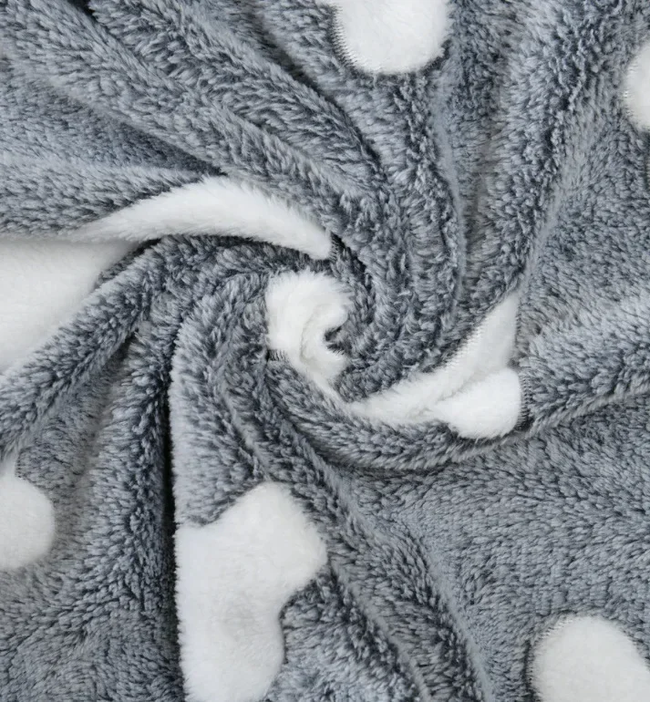Otoño Invierno Coral polar cálido perrera para mascotas manta para perros estera de cama para mascotas para perros pequeños y grandes accesorios para perros - imagen 5