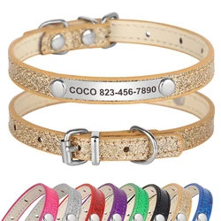 Collar personalizado para perros pequeños con nombre grabado