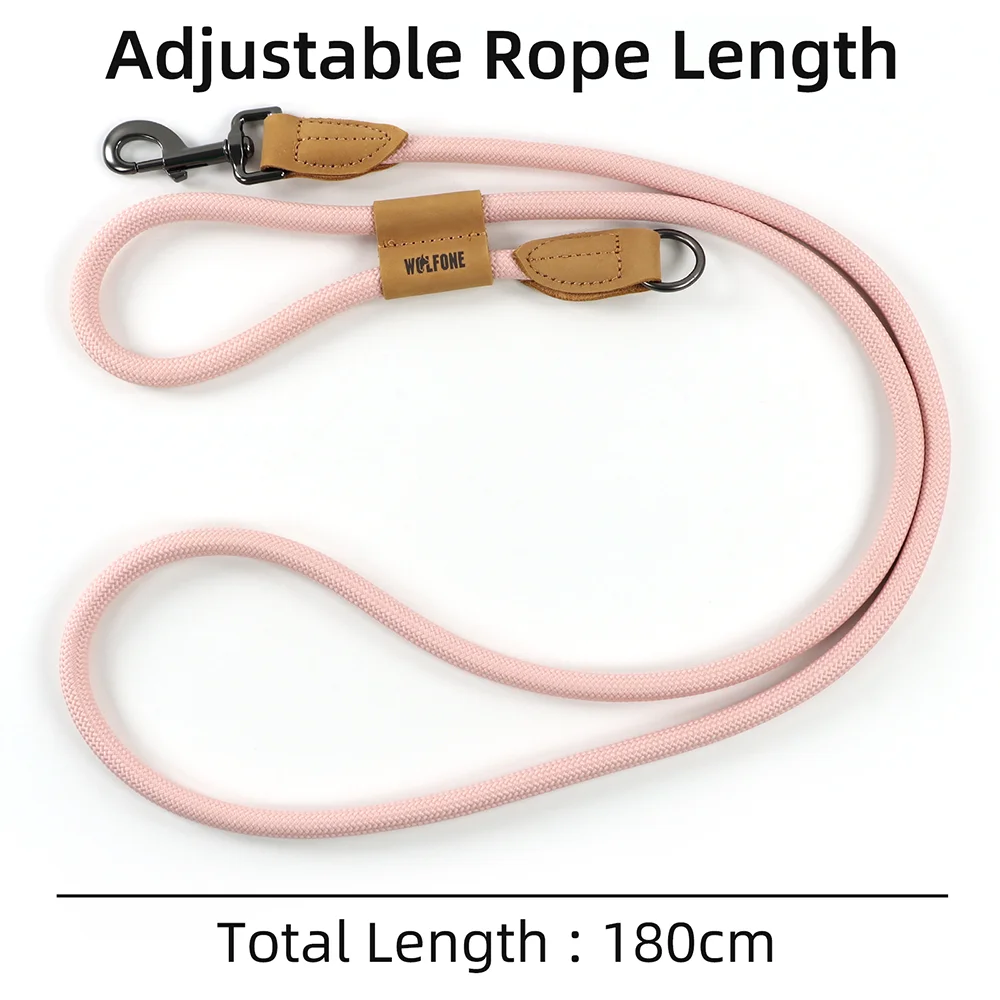 Correa para perro, cadena de cintura ajustable multifuncional, tracción para correr, caminar, correas manos libres, correa, cordón para perro - imagen 2