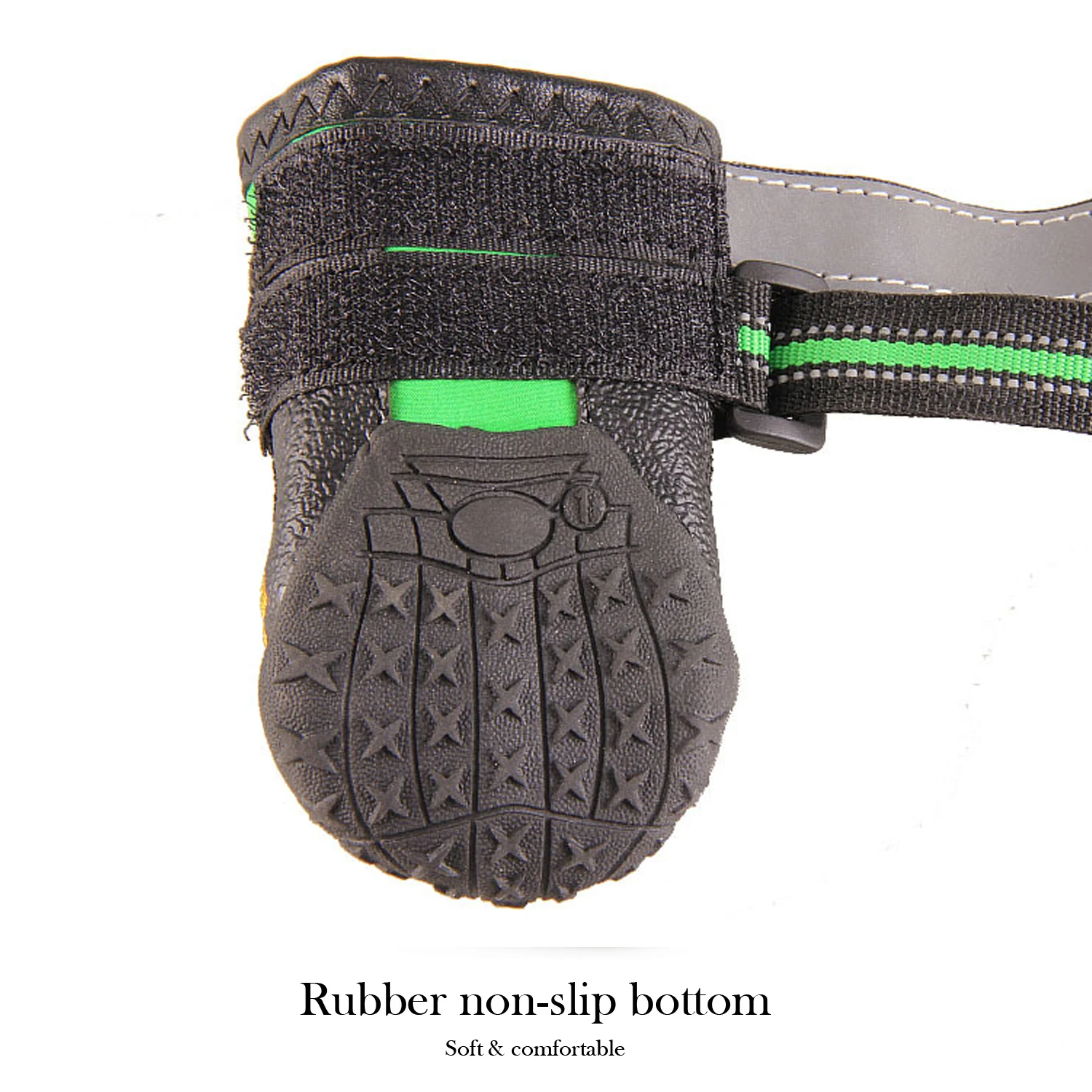 Zapatos Deportivos antideslizantes para perros grandes, Botas de lluvia para exteriores, zapatillas para correr para cachorros, accesorios para mascotas, 4 unidades por juego - imagen 3