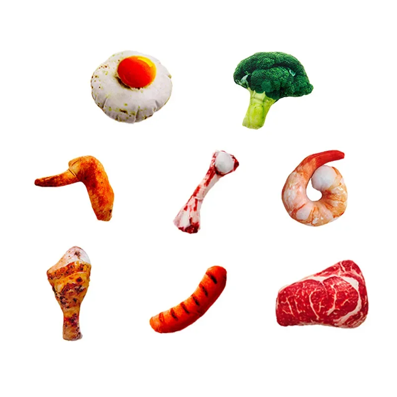 Juguete para perros relleno con peluche, simulación de huesos de pierna de pollo, fabricación de sonidos, juguetes para mascotas, accesorios para perros pequeños - imagen 5