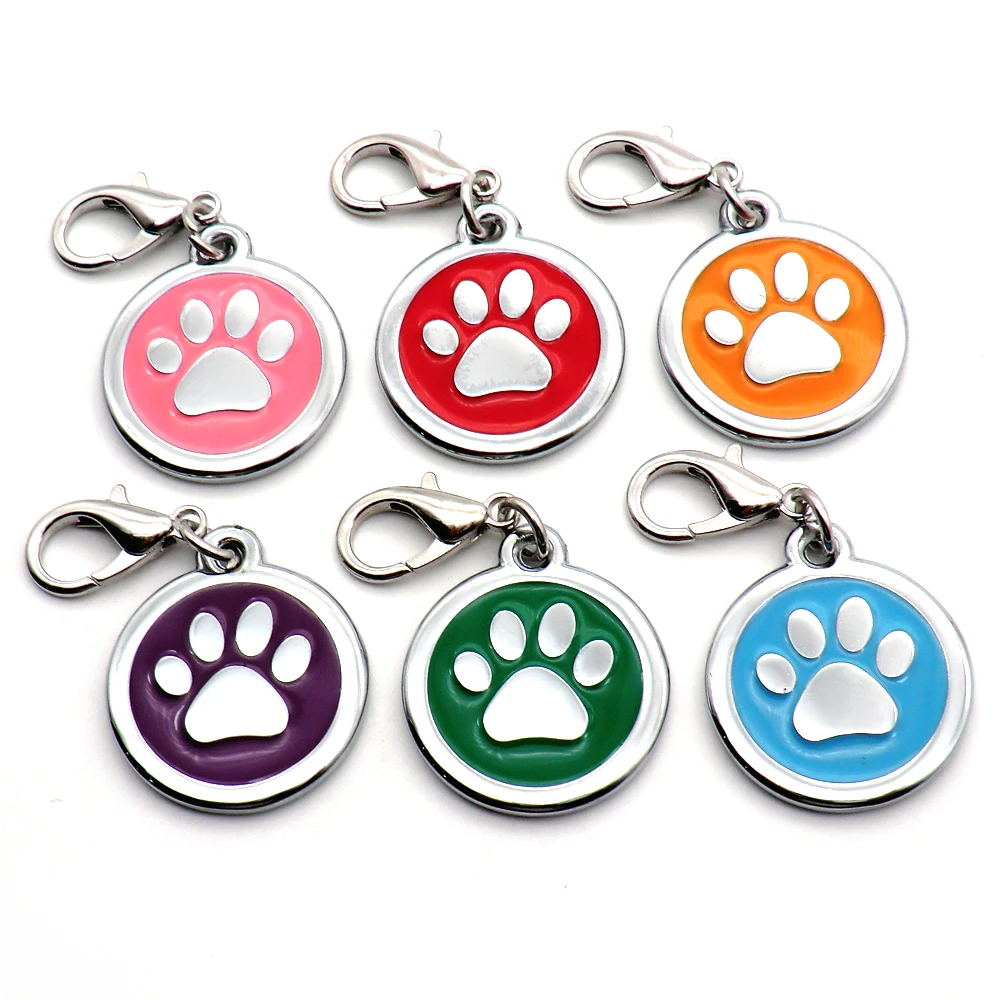Etiquetas de identificación personalizadas para perros y gatos, accesorios para el Collar, grabado en la etiqueta del perro, para sexo, por 20 Uds. - imagen 4