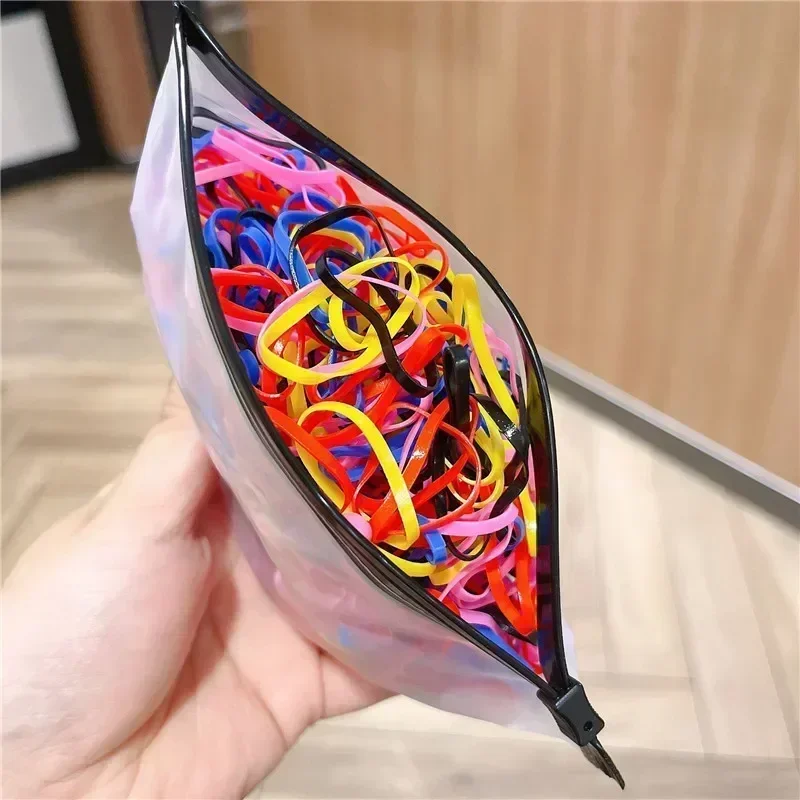 200 Uds. Banda de goma para el cuidado de mascotas, sombreros para perros, accesorios para el cabello de perros y gatos de alta elasticidad, banda de goma para Teddy York, accesorios para perros - imagen 2