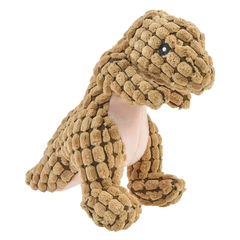 Gatos y perros, juguetes de dinosaurios de peluche para mascotas, juguetes interactivos para masticar para perros, relleno de felpa, suministros para mascotas, juguetes para perros pequeños - imagen 5