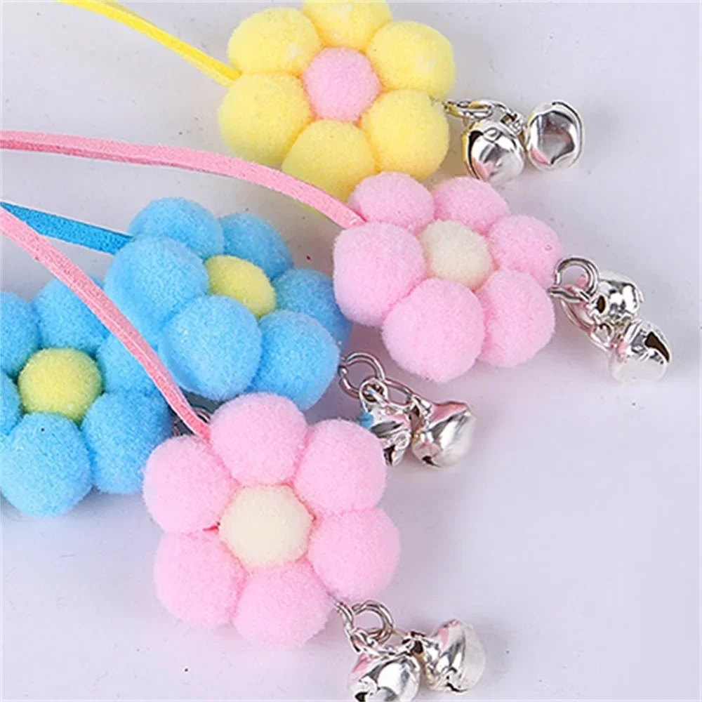 Bola de piel para gato, juguete con borla interactivo, divertido - imagen 4