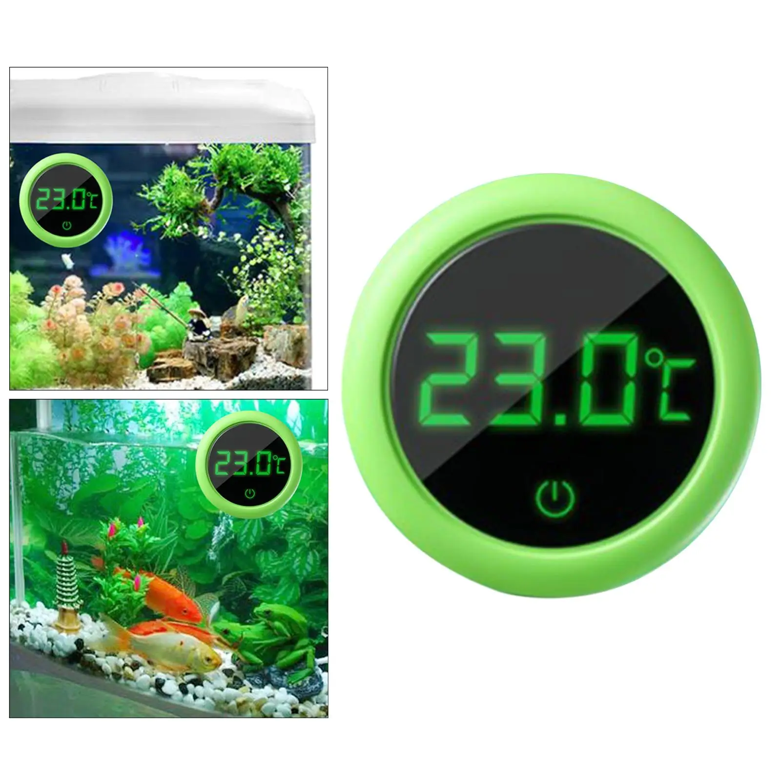 Digital Aquarium Thermometer Mini High Accurate for Terrarium Fish Tank