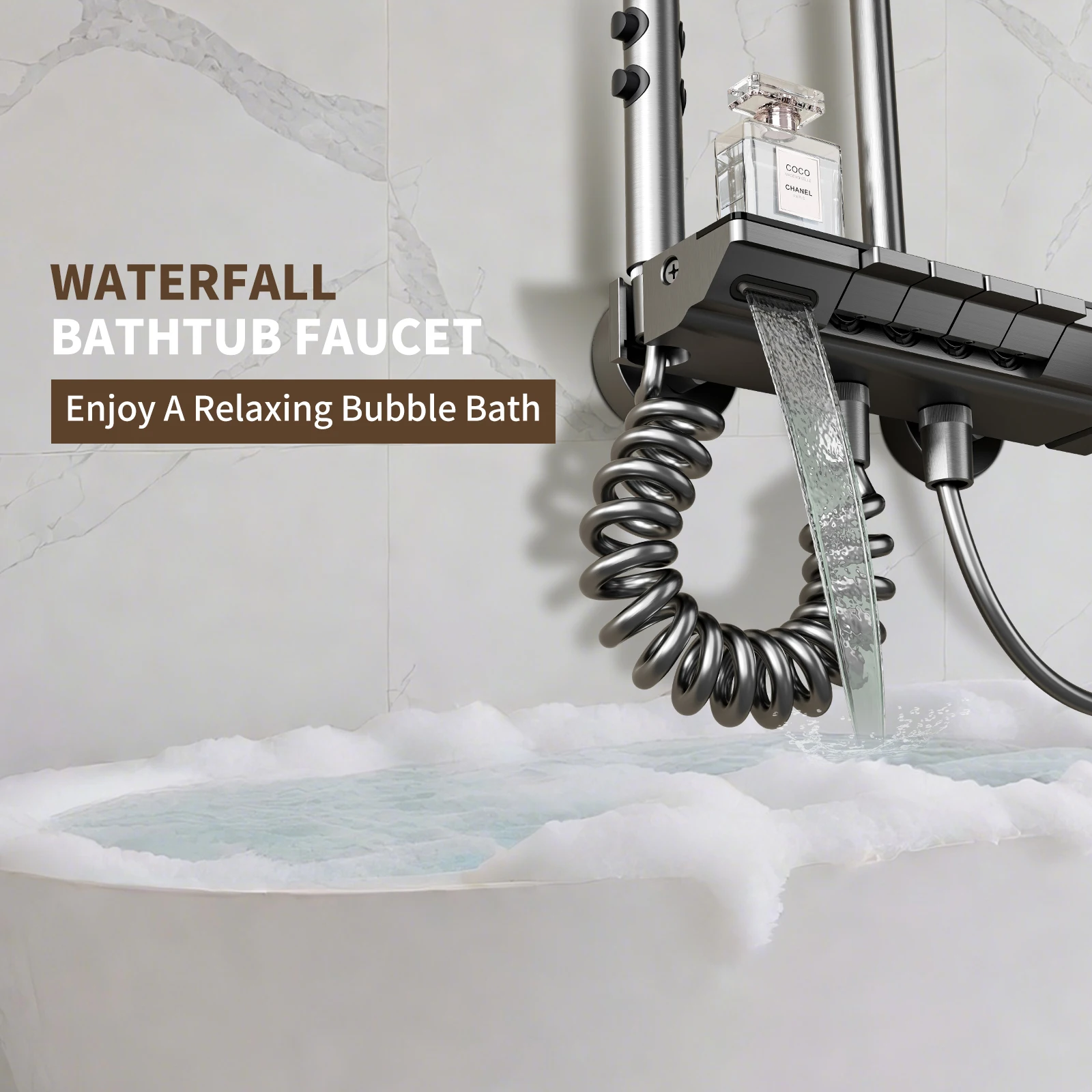 Grifo termostático para gatos y perros – Grifería de baño multifunción - imagen 4