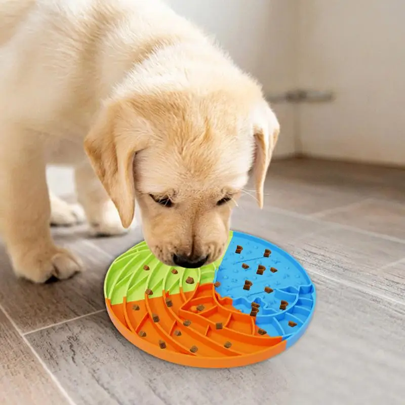 Alfombrilla de alimentación lenta para gatos, comedero para mascotas, almohadilla de silicona para lamer, alfombrilla para lamer perros, forma de ballena, 3 colores - imagen 4
