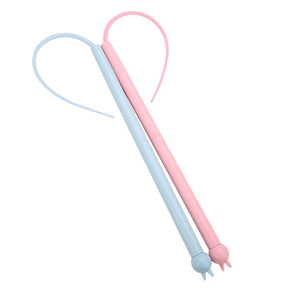 Juguete de cola de ratón simulado para gatos, Teaser de gato simulado, palo divertido, macarrones, cola larga de silicona, juguete interactivo para mascotas, suministros para mascotas - imagen 5