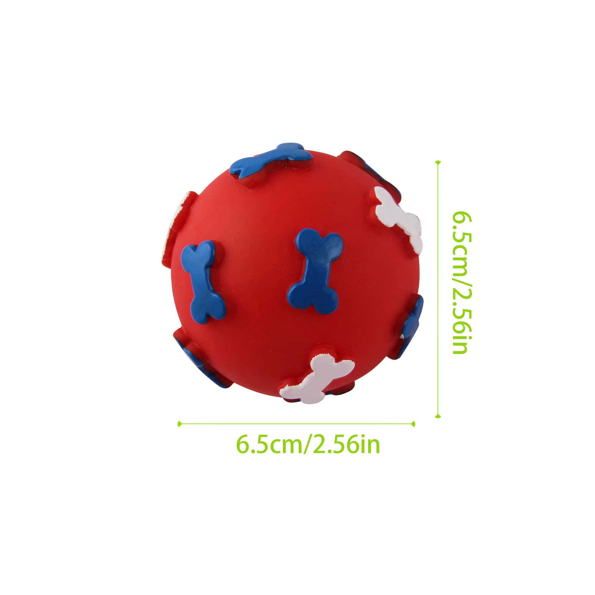 Pelota masticable para perros – Juguete dental antiaburrimiento - imagen 5