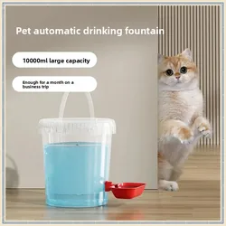 Bebedero automático con filtro para gatos y perros – Agua fresca siempre