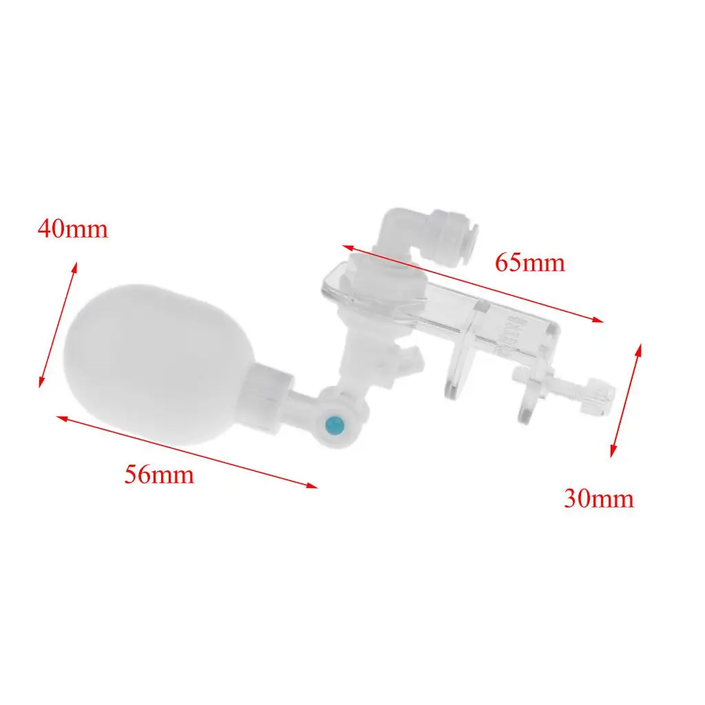 PetsOla Mini Automatic Aquarium Water Float Ball for Mini Water Tower White