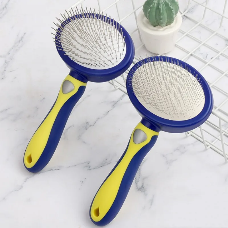 Peine de Masaje para perros, cepillo grueso para perros, apertura de nudo de pelo, aseo para mascotas, cepillo removedor de pelo cómodo, productos para mascotas - imagen 3