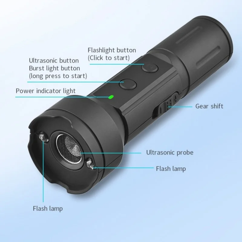 Dispositivo ultrasónico recargable de control de ladridos de perros: disuasorio seguro y eficaz para ladridos excesivos: entrenamiento silencioso y suave - imagen 5