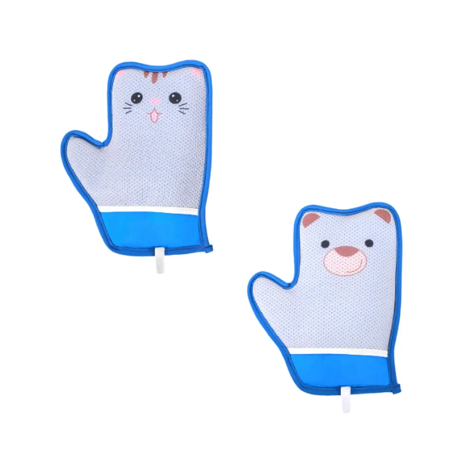 Guante de aseo para perros y gatos, suministros de limpieza, cómodo guante eliminador de pelo para mascotas, desenredante para sofá, animales pequeños