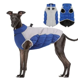 Chaqueta reflectante de invierno para perros grandes – Abrigo antiviento