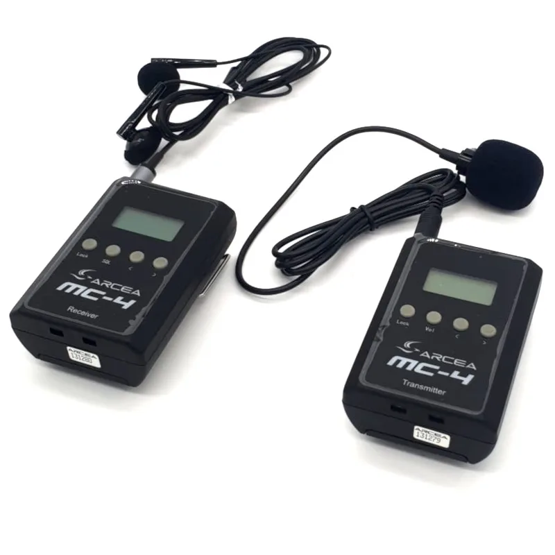 Auriculares para escuchar perdiz con reclamo-caza-Micro para reclamo MC-4-marca Arcea - imagen 2