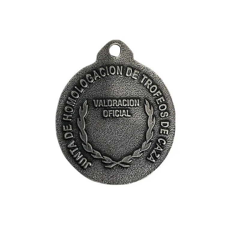Medalla homologacion trofeo de caza jabalí-medalla caza oro, plata, bronce - imagen 2
