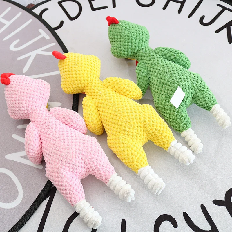 Juguetes masticables de felpa para mascotas pequeñas y medianas, juguete chirriante para cachorros, dientes limpios, Bulldog Francés, caniche, Pug, animales, accesorios para mascotas - imagen 5