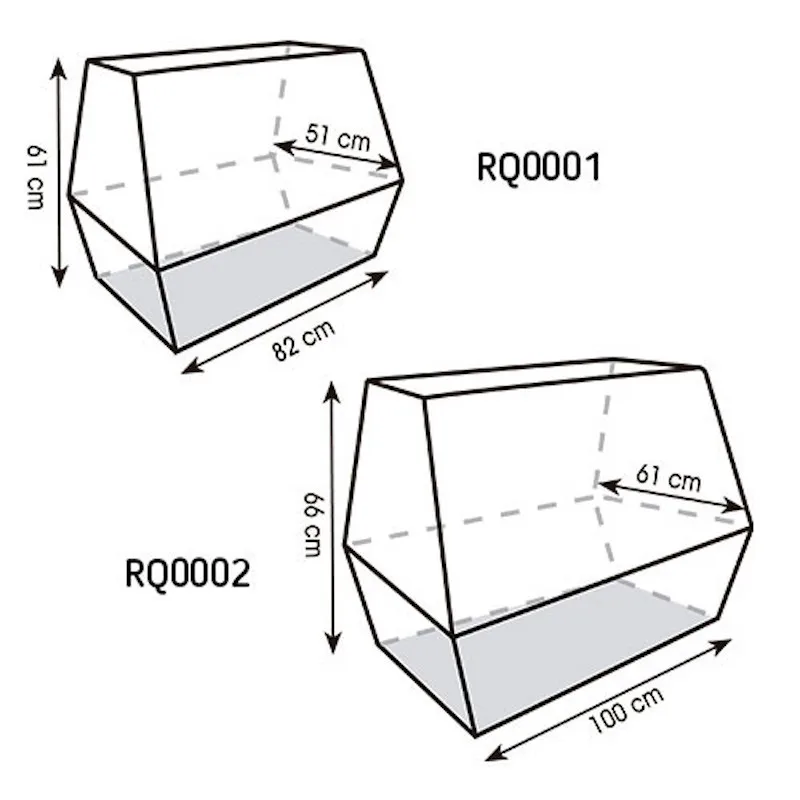 Transportin para perros coche-transportin para mascotas maletero-jaula para animales - imagen 2